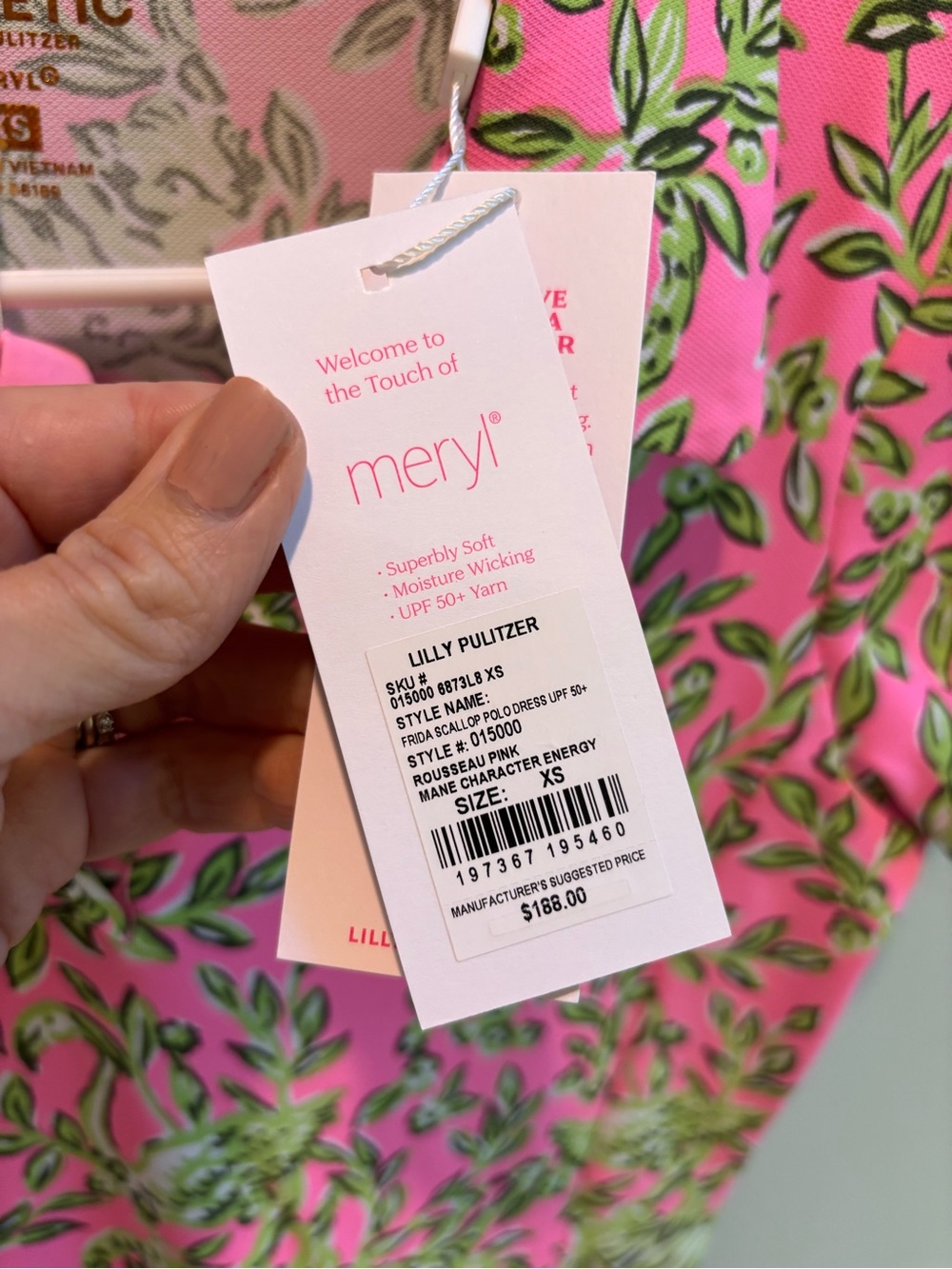 Lilly Pulitzer Luxletic Frida Scallop Polo Dress - Picture 5 of 7